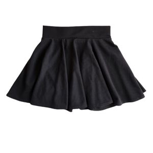 Mini Black Skater Skirt